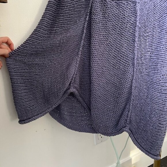 Purple Open Knit Summer Dress - Vintage - Picture 5 of 6